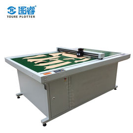 220 Voltage Flatbed Paper Cutter , High Stepping Motor Cardboard Cutting Plotter